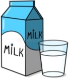 Milk Carton and a Glass of Milk Illustration Stock Illustration -  Illustration of cows, beverage: 21266392